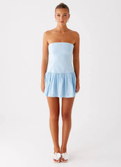 Riviera Mini Dress - Blue