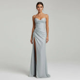 Aria Ruched Maxi Dress