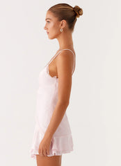 Roya Mini Dress - Pink