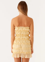 Kylan Mini Dress - Apricot
